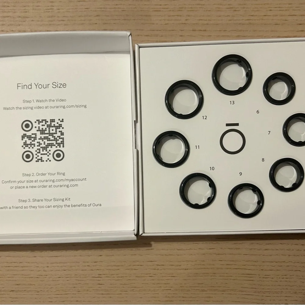 OURA RING - Gen 3, Size 6, Silver, Heritage model